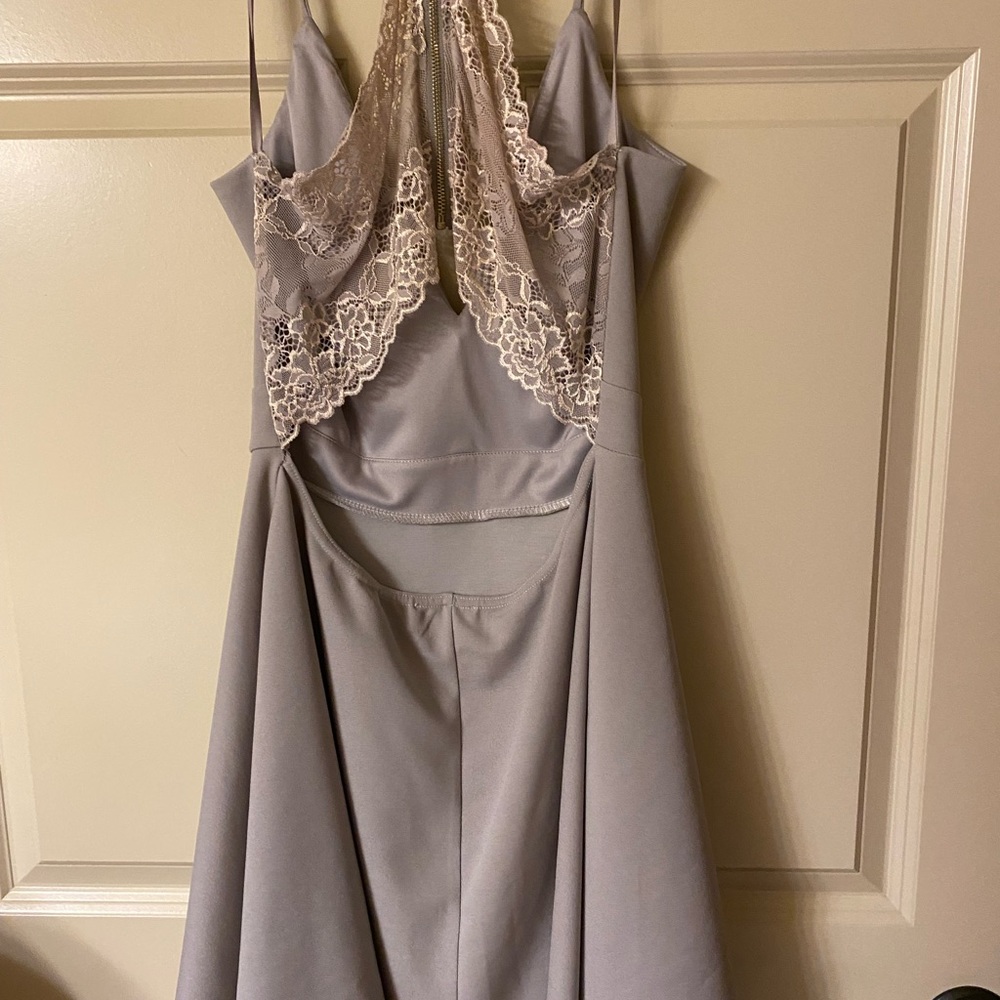 Greg/purple dress